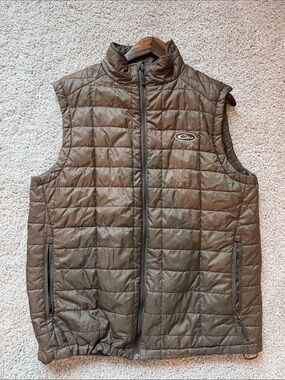 Men's Drake Waterfowl Olive Brown Vest